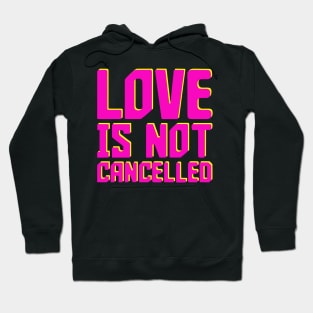 Love is not cancelled Hoodie